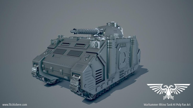 Танк носорог вархаммер