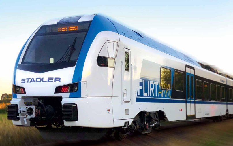 Stadler Kiss для Caltrain
