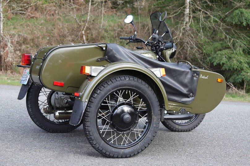 Военный мотоцикл Урал 8.1037