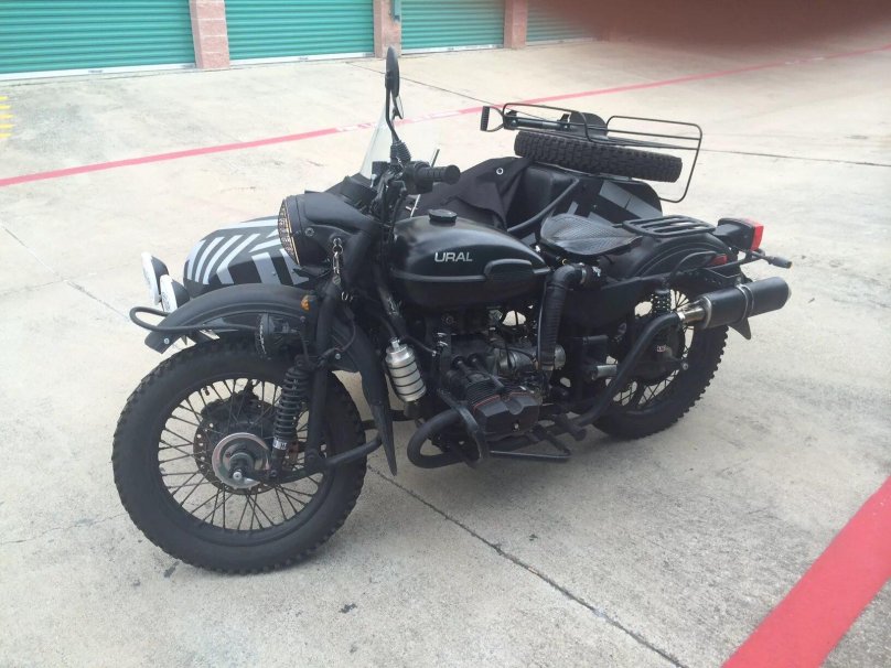 Мотоцикл Урал в Раптор