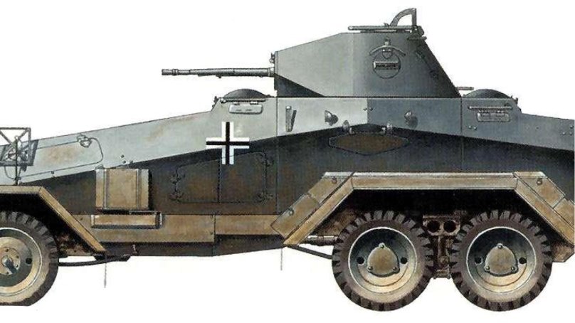 Броневик SD.KFZ.231