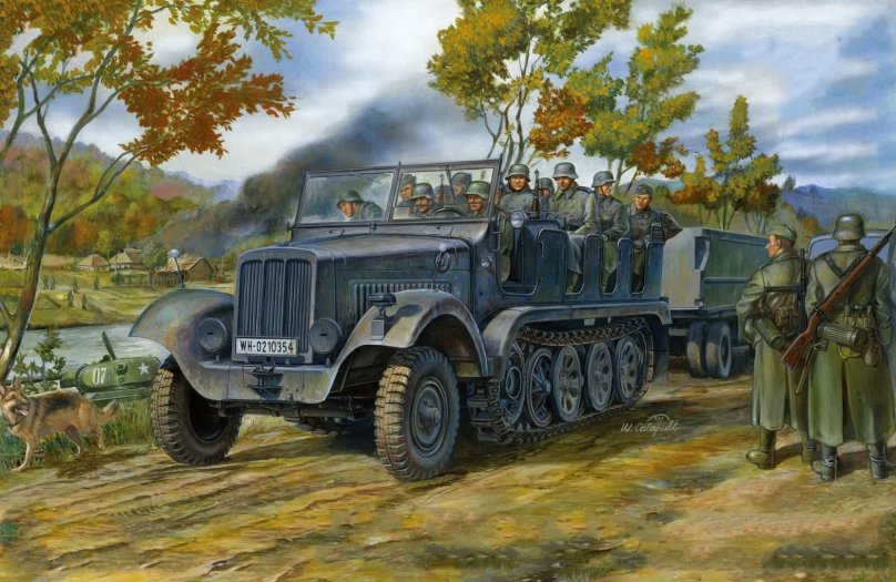 Тягач SD KFZ 6/1