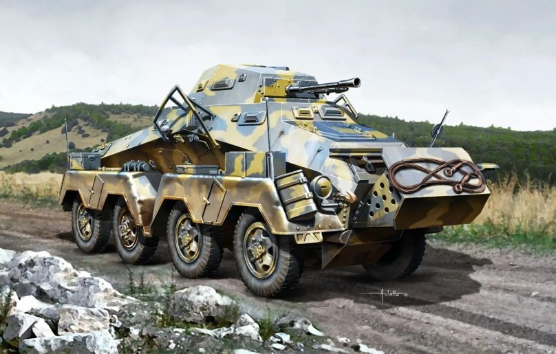 Бронеавтомобиль SD KFZ 231