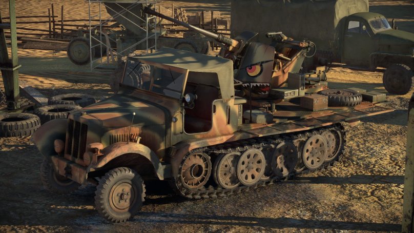 SD.KFZ 6/2 зенитка