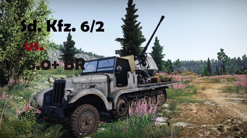 SD.KFZ 6/2 зенитка