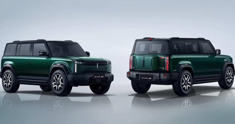 Chery ICAR 03 электрический кроссовер