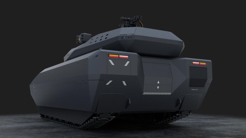 Стелс танк концепт