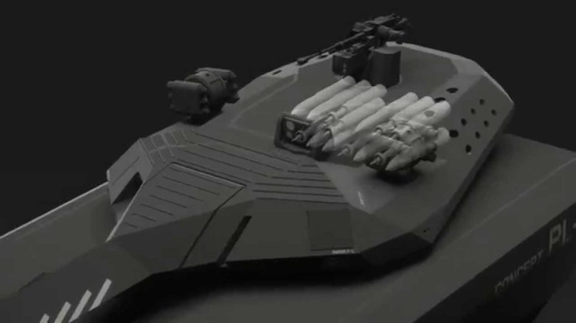 Польский концепт-танк pl-01