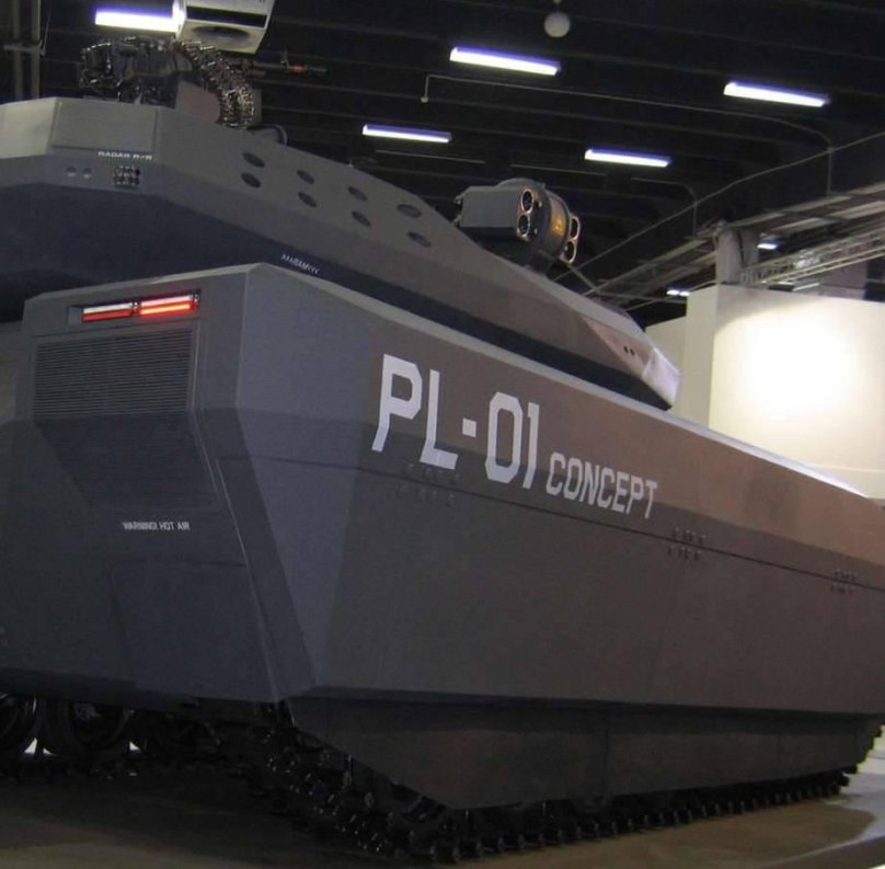 Польский легкий танк pl-01