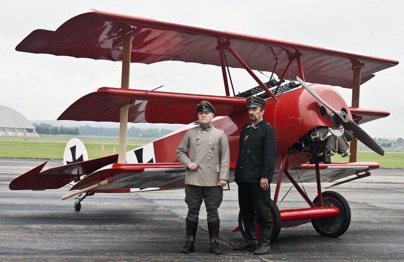 Фоккер триплан красного барона