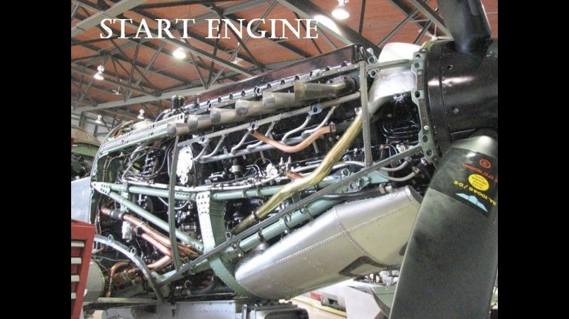 Супермарин Спитфайр двигатель