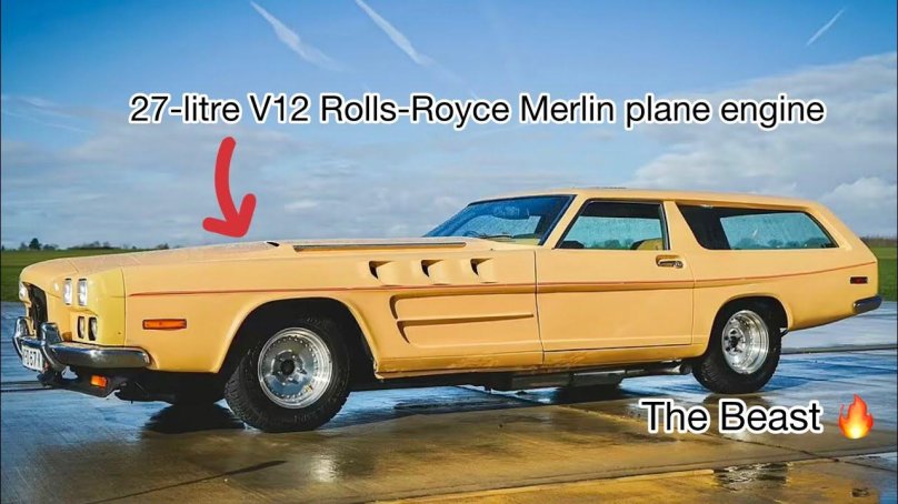 Rolls-Royce Merlin автомобиль