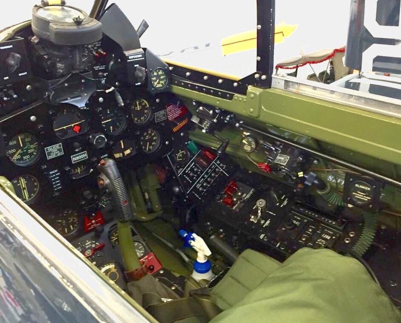 F8f Bearcat Cockpit