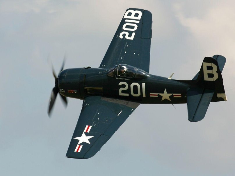 Самолет f8f Bearcat модель