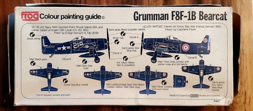 Grumman f8f-1 Bearcat
