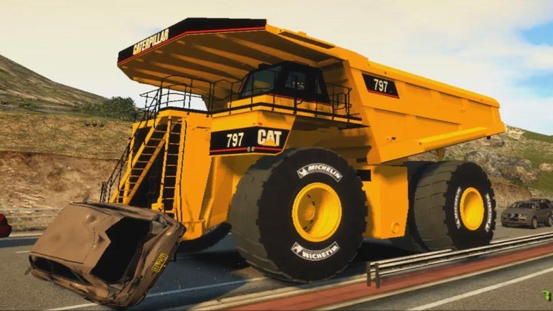 Самосвал Caterpillar 797в