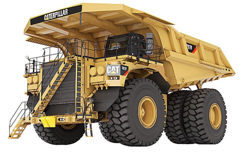 Самосвал Caterpillar 797b