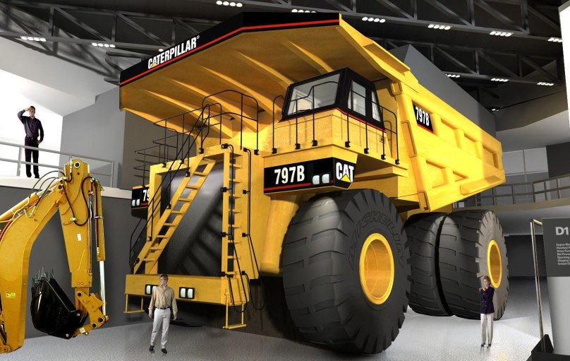 Самосвал Caterpillar 797в
