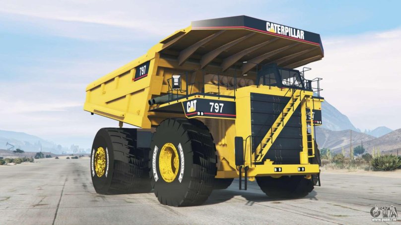 Самосвал Caterpillar 797в