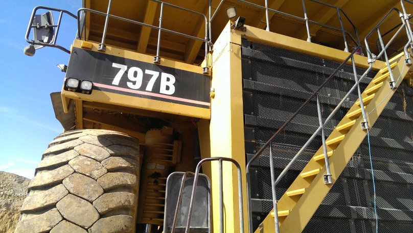 Caterpillar 797b кабина