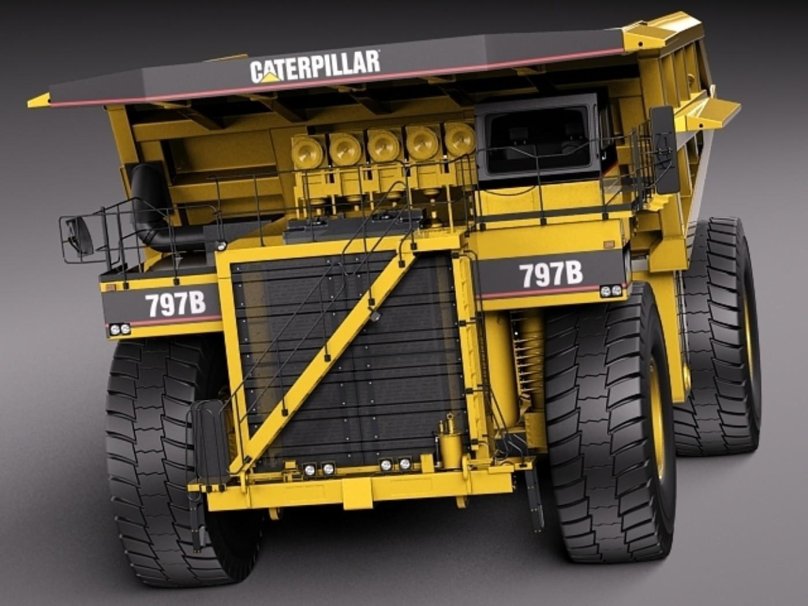 Карьерный самосвал Caterpillar 797b