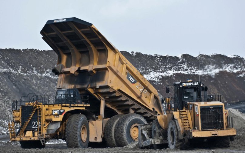 Самосвал Caterpillar 797f