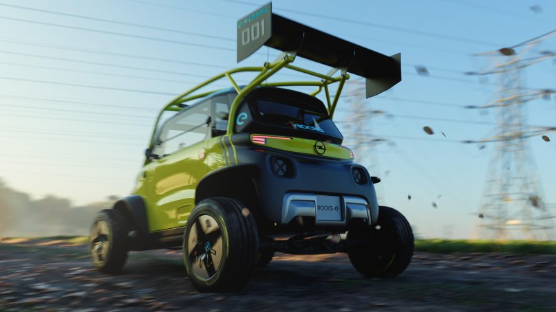 Машина электрокар