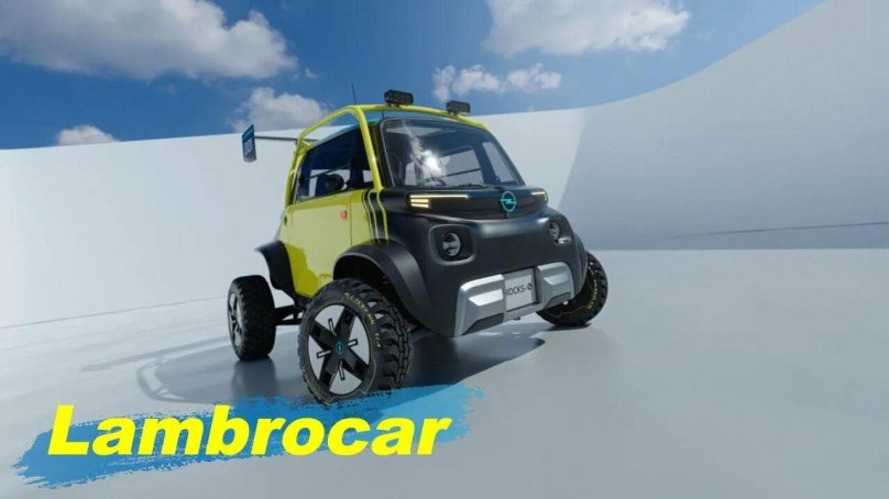 Компактный электрокар Zero ev