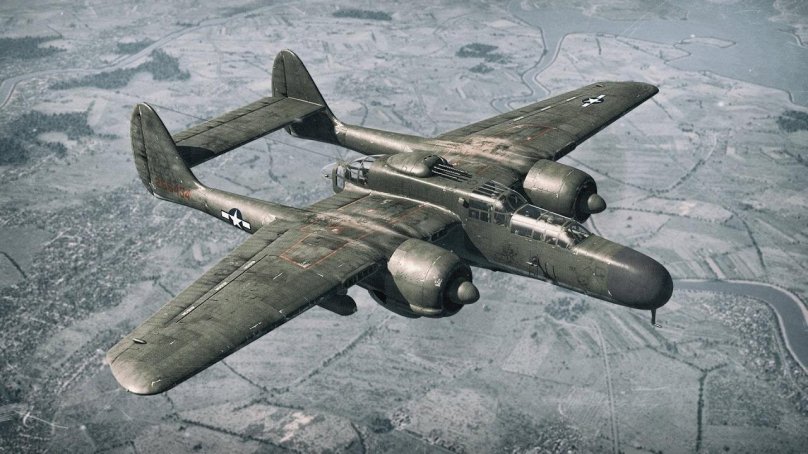 Самолёт p-61 Black Widow
