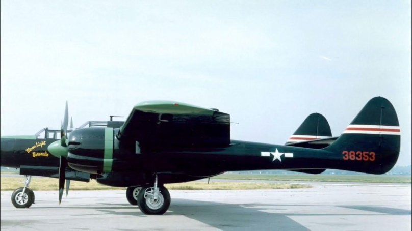 Самолёт p-61 Black Widow