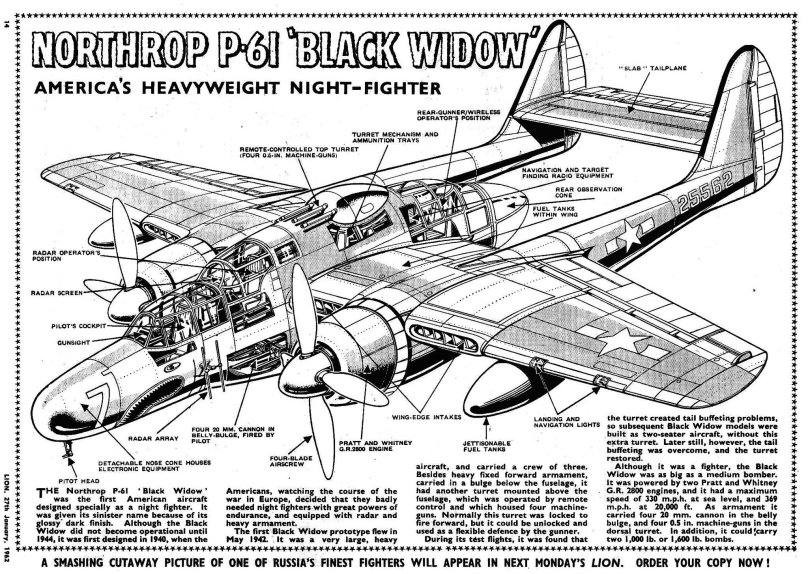 P-61 Black Widow 1/72