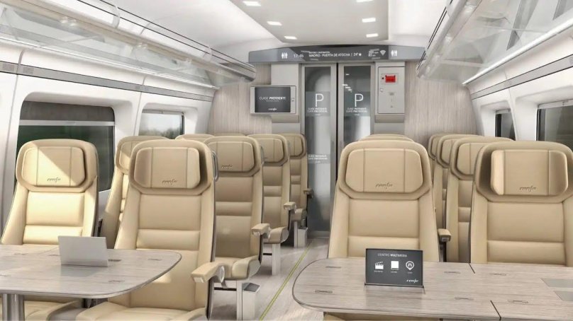 Talgo 250 салон