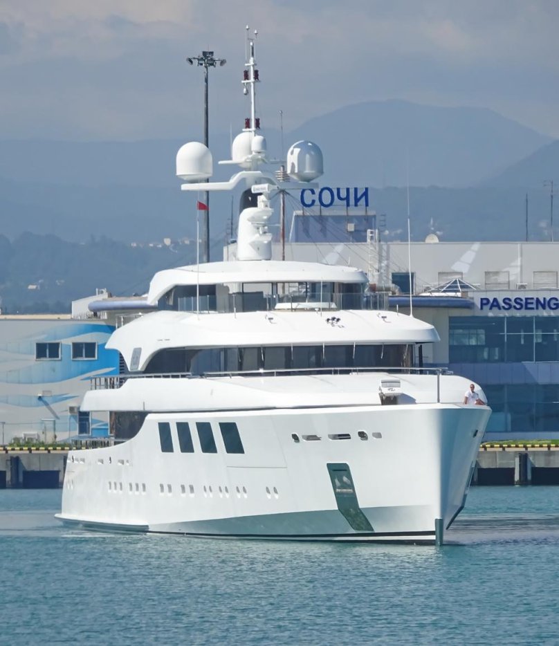 Яхта Путина Шахерезада