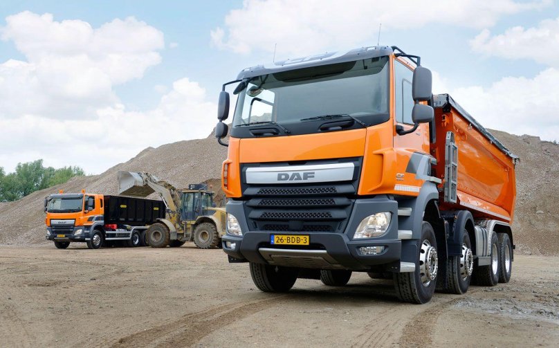 Даф самосвал 6х4