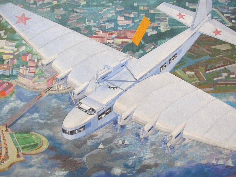 Василий Купцов, ант-20 "Максим Горький", 1934