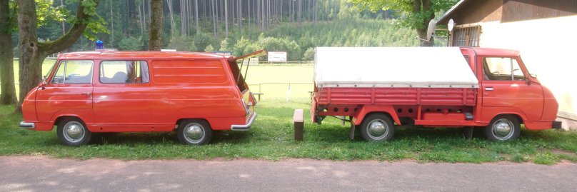 Skoda 1203 салон