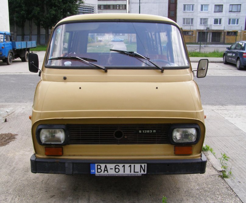 Skoda 1203 салон