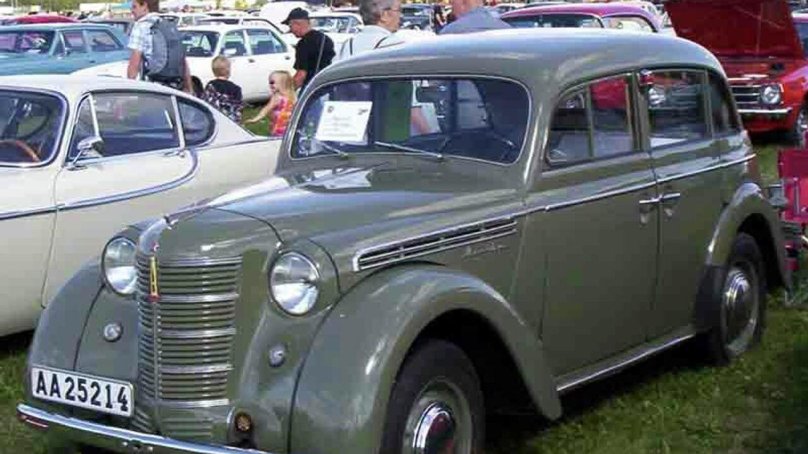 Москвич 400 Opel Kadett