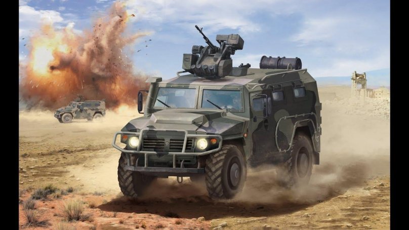 Бронеавтомобиль ГАЗ-233114 - «тигр-м»