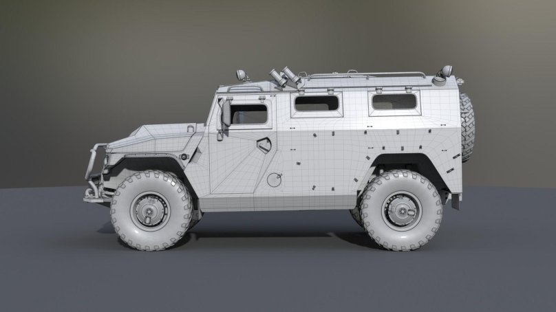 Бронеавтомобиль ГАЗ 2330 тигр