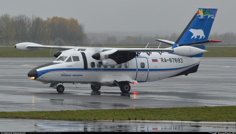 Let l 410 «Turbolet» Полярные авиалинии