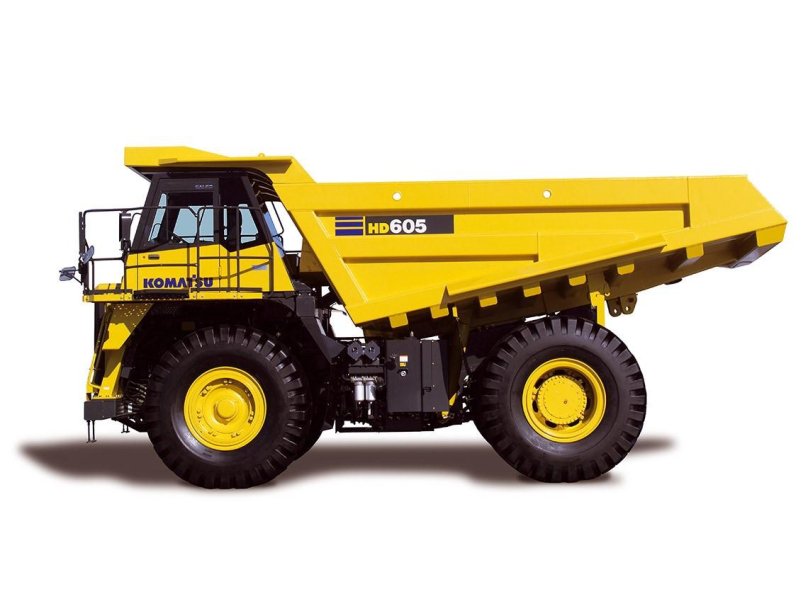Карьерный автосамосвал Komatsu HD 465-7