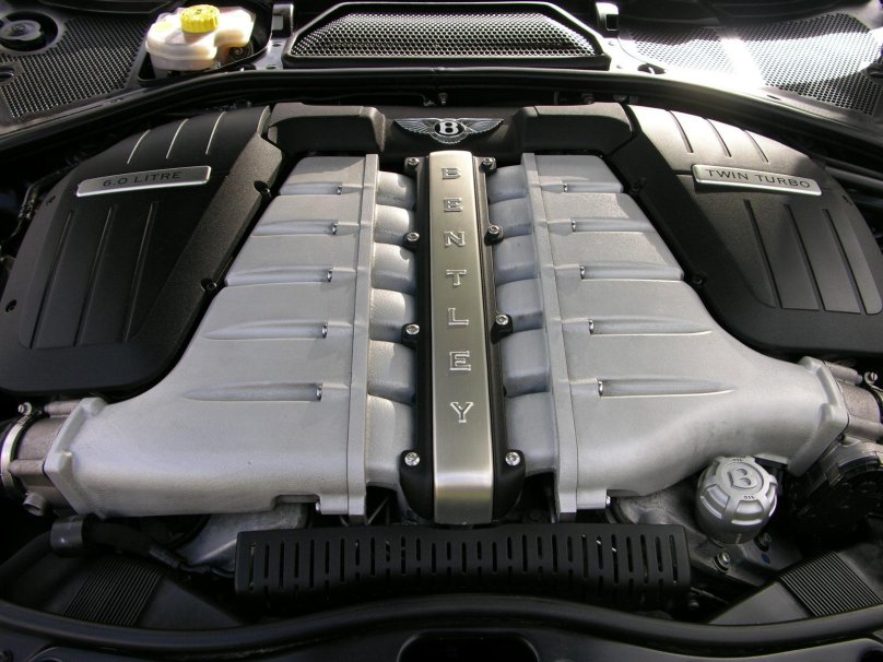W12 двигатель Bentley