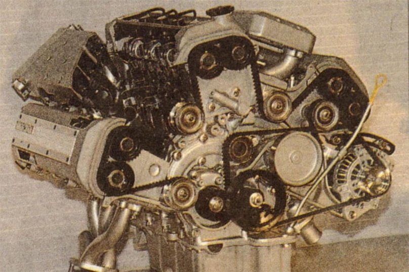 Мотор w12 Ауди