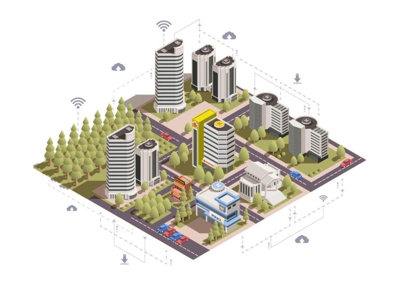 Концепт умный город