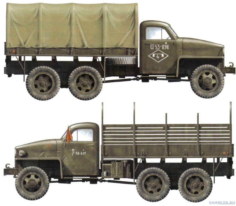 Грузовик Studebaker us6