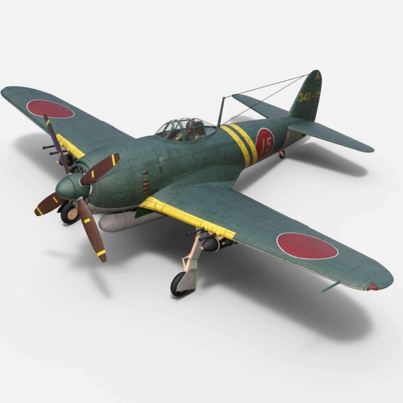 Kawanishi ki-94 3d модель
