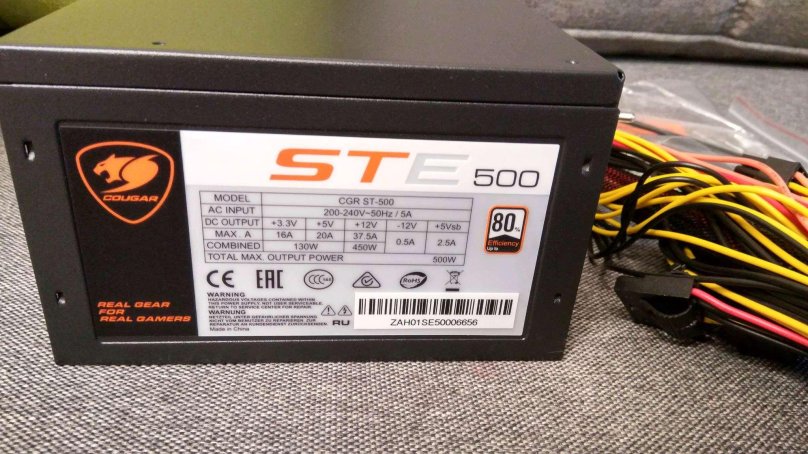 БП cougar Ste 500w