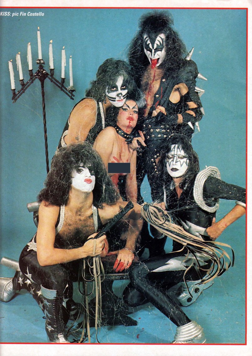 Группа Kiss 1975