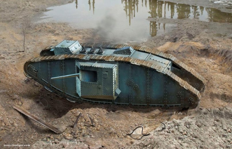 Танк МК 1 самец